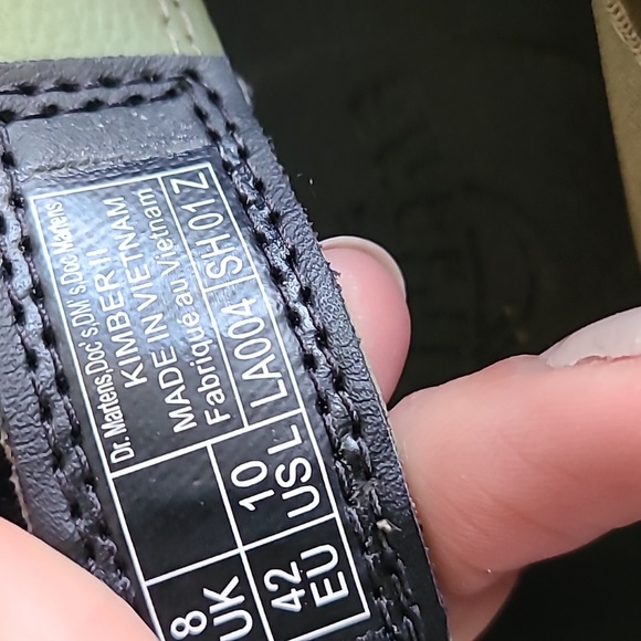 Dr. Martens Kimber II Women's US 10 EU 42 Olive Green Platform Sandals Docs - Picture 2 of 6